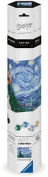 Ravensburger - CreArt pictura pe numere pentru adulti Tablou Canvas Van Gogh noapte instelata - RVSPBN23915 (RVSPBN23915)