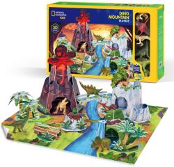CubicFun - National Geographic Set de joaca 3D muntele dinozaurilor 54 piese - CUDS1078h (CUDS1078h)
