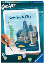 Ravensburger - CreArt pictura pe numere pentru adulti New York plin de culoare - RVSPBN23686 (RVSPBN23686)