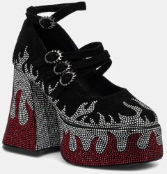 Koi Footwear pantofi cu toc Blazed Flames Strappy Heels PPY2-OBD1NT_99X (FG01)