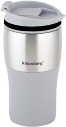 Klausberg Termosz bögre, Klausberg, Rozsdamentes acél, 320 ml, Ezüst