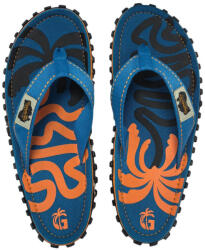 Gumbies Islander Blue Palmetto Mărime încălțăminte (EU): 41 / Culoare: albastru/portocaliu (FFISL162-41)