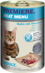 PREMIERE Meat Menü macska konzerv adult csirke&tonhal 6x400g