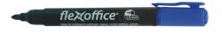 FlexOffice Alkoholos marker, 1, 5 mm, kúpos, FLEXOFFICE "PM03", kék - emag