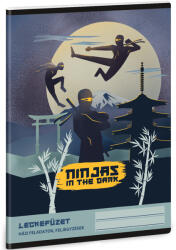 Ars Una Ars Una: Ninjas in the dark leckefüzet 38 lapos A/5 (50844579) - jatekshop