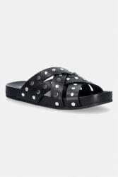 MICHAEL Michael Kors papuci pentru femei, din piele Irene Flat Sandal PPY2-KLD1CM_99X