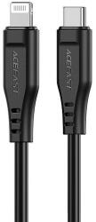 ACEFAST USB MFI kábel Acefast C3-01, USB-C do Lightning, 30 W, 1, 2 m, fekete (C3-01 black)
