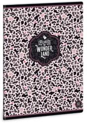 Ars Una Ars Una: Wonderland Ghost Pink vonalas füzet A/5 40lapos (93139434) - jatekshop