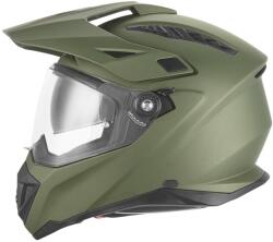 NOX Cască de motocicletă enduro NOX N350 verde kaki (AIM140-2822)
