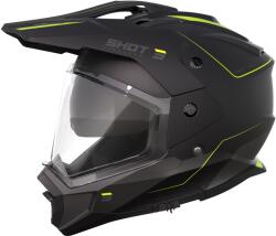 Shot Cască de motocicletă enduro Shot Trek Max Vision Rally negru mat-galben fluo (SHOA06-21OE-B01)