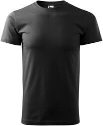 MALFINI Basic 129 férfi póló, XL méret, fekete