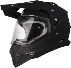 Street Racer Cască de motocicletă Enduro Street Racer Ignite negru mat (STRIGNITEMATTBLMX632A)