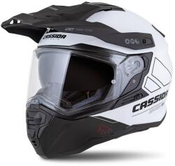 Cassida Casca enduro Cassida Road Runner Dual alb-negru (AIM140-1997)