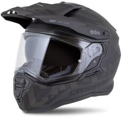 Cassida Casca enduro Cassida Road Runner TechniX mat negru-negru-gri (AIM140-1991)