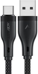 ACEFAST C8-04 USB-A / USB-C 3A kábel 1, 2 m - fekete