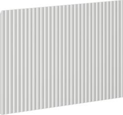 Mexen Rivel panou frontal cu caneluri pentru corpul dulapului de baie 70 x 43, 5 cm, gri mat - 91A20-0700-470-1-62 (91A20-0700-470-1-62)