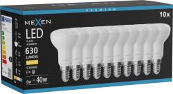 Mexen Nova 10x Bec LED E14, R50, 6W, Caldă - 3000K, 630 lm - L103-E14-0630-01x10 (L103-E14-0630-01x10)