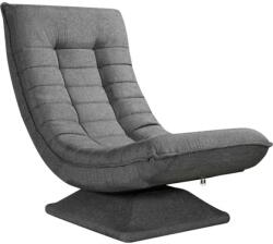 Casaria ABERDEEN napozó fotel 87×60×105cm, szürke Casaria