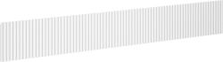 Mexen Rivel front canelat pentru corp de dulap de baie 120 x 20 cm, alb mat - 91A20-1200-235-1-01 (91A20-1200-235-1-01)