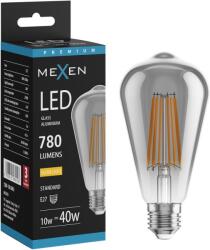 Mexen Vintis Bec LED filament E27, ST64, 10W, Cald - 2700K, 780 lm, fumuriu - L152-E27-1027-70 (L152-E27-1027-70)