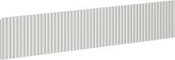 Mexen Rivel față canelată pentru corpul dulapului de baie 90 x 20 cm, gri mat - 91A20-0900-235-1-62 (91A20-0900-235-1-62)
