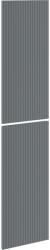 Mexen Rivel fațadă decorativă pentru corp dulap baie 35 x 80 cm (2 buc. ), grafit mat - 91A21-1600-300-2-66 (91A21-1600-300-2-66)