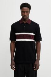 Fred Perry pamut póló - fekete XL - answear - 31 990 Ft