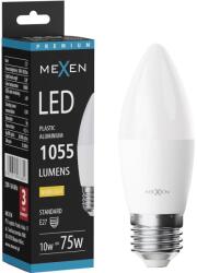 Mexen Nova Bec LED E27, C37, 10W, Caldă - 3000K, 1055 lm - L102-E27-1030-01 (L102-E27-1030-01)
