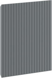 Mexen Rivel front canelat pentru corpul dulapului de baie 30 x 43, 5 cm, grafit mat - 91A21-0300-470-1-66 (91A21-0300-470-1-66)