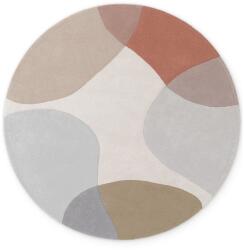 Ted Baker Covor bej țesut manual rotund din lână ø 160 cm Hackney Clarissa - Ted Baker Covor