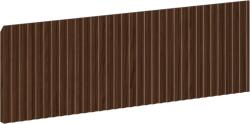 Mexen Rivel fațadă frontală cu caneluri pentru corpul dulapului de baie 60 x 20 cm, nuc - 91A20-0600-235-1-86 (91A20-0600-235-1-86)