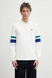Fred Perry pulóver férfi pamut - fehér M