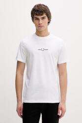 Fred Perry pamut póló - fehér L