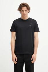 Fred Perry pamut póló - fekete S - answear - 18 990 Ft