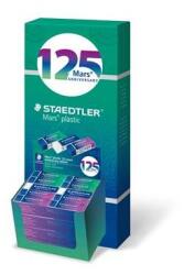 STAEDTLER Radír, display, STAEDTLER "Mars® Plastic 526, 125 év", kékeszöld-lila, 40 db