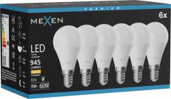 Mexen Nova 6x Bec LED E14, G45, 9W, Cald - 3000K, 945 lm - L101-E14-0930-01x06 (L101-E14-0930-01x06)