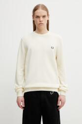 Fred Perry pamut pulóver - bézs S - answear - 33 990 Ft