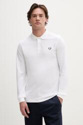 Fred Perry pamut hosszúujjú - fehér M