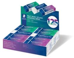 STAEDTLER Radír, display, STAEDTLER "Mars® Plastic 526, 125 év", kékeszöld-lila, 20 db
