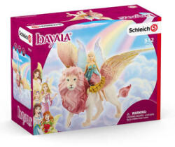 Schleich Zână pe un leu cu aripi (SLH70714) Figurina