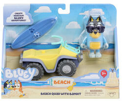 Moose Set Bluey Vehicul de Plajă (BLU17549) Figurina