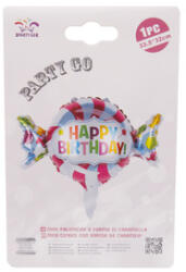  Balon folie 33 cm Happy Birthday candy (FB-1870)