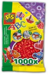 SES Creative SES: Mărgele termice 1000 bucăți - roșu (00702)