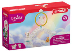 Schleich Antrenament pentru puii de leu zburător (SLH42524) Figurina