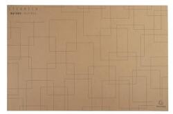 EXACOMPTA Asztali alátét, karton, 575x375 mm EXACOMPTA, "Eterneco®", barna