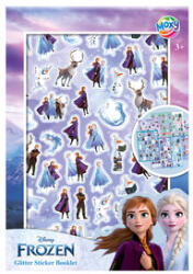 Grafix Carte de abțibilduri sclipitoare, A5, 8 file - Frozen (681774)
