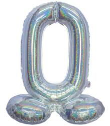 Funny Fashion Balon cu picior holografic de culoare argintie - 0 (85888)