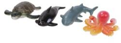 HANG SHUN Set de 4 animale marine din plastic - diverse modele (HB 617/4) Figurina