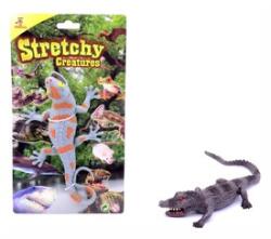  Crocodil extensibil - 20 cm, mai multe tipuri (26706) Figurina