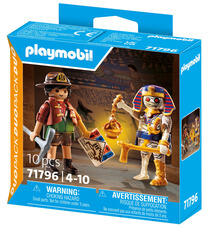 Playmobil Playmobil: Vânător de comori și mumie (71796P)